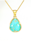 Sonoran Turquoise Sunshine Pendant Main View