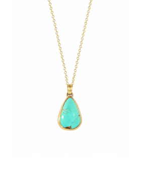 Turquoise Falcon Pendant
