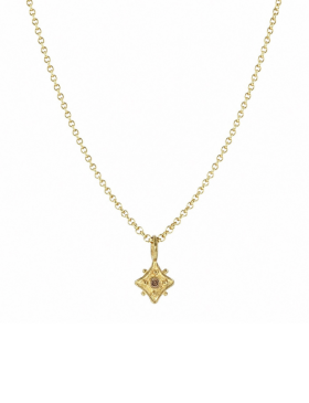 Kite Pendant with Cognac Diamond