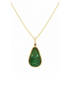 Pear Shaped Catalina Turquoise Pendant Main View