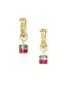 Tri-Color Tourmaline Drops Main View