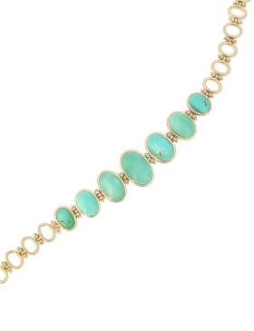 Aztec Royston Turquoise Bracelet