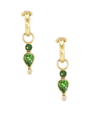 Teardrop Tsavorite Drops