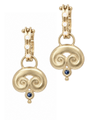 Cloud Drops with Blue Sapphires Main View