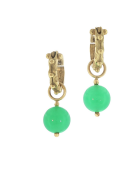 Chrysoprase Bead Drop Main View
