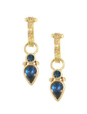 Double Moonstone Drops