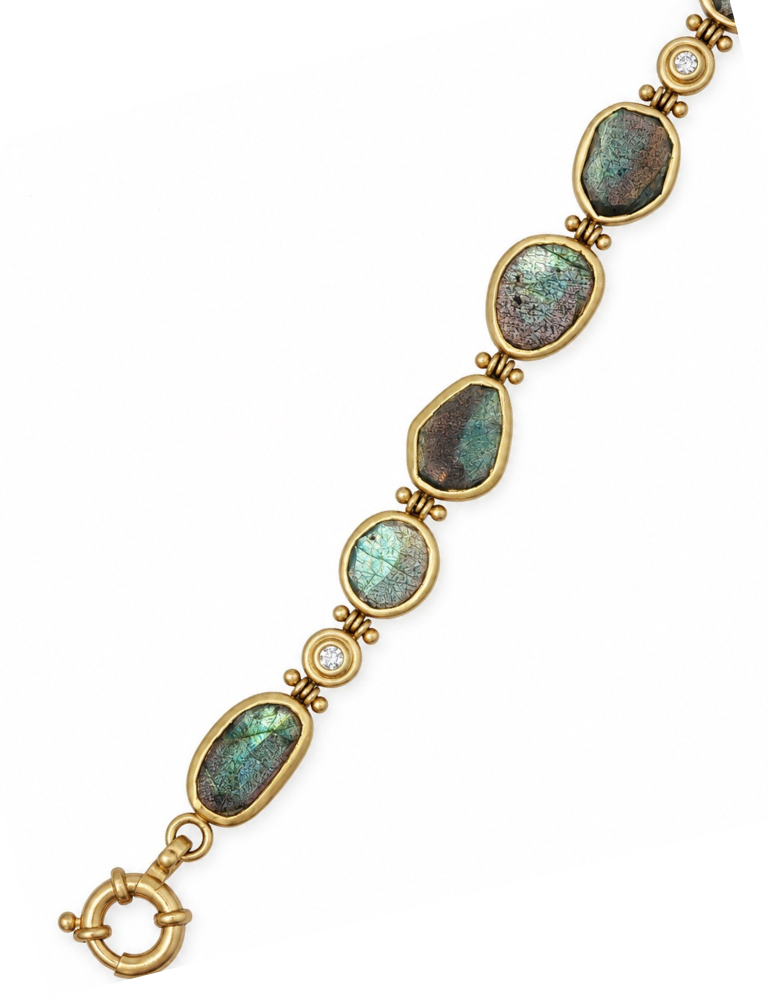 Labradorite Link Bracelet