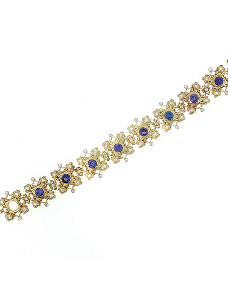 Sapphire and Diamond Bracelet Sapphire and Diamond Bracelet