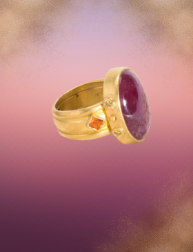 Aquitaine Ruby Ring