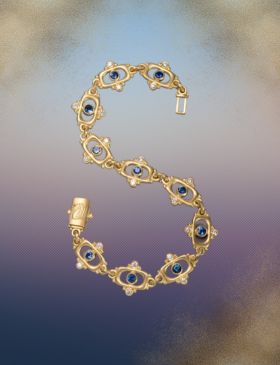 Sapphire Tabla Bracelet