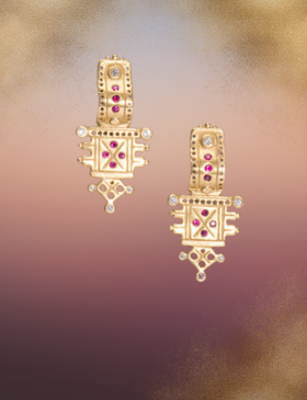 Coptic Cross Earrings