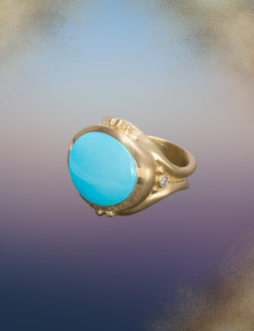 Blue Ridge Turquoise Ring