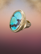 Turquoise Table Ring Main View