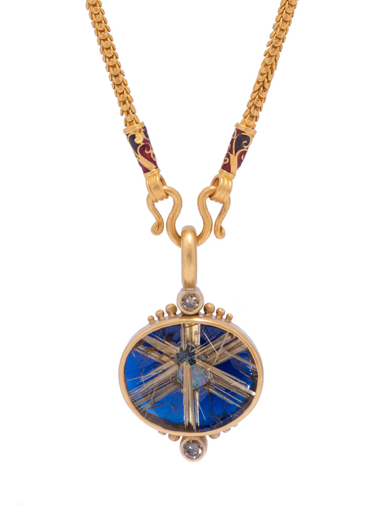 Rutilated Quartz Portal Pendant Rutilated Quartz Portal Pendant