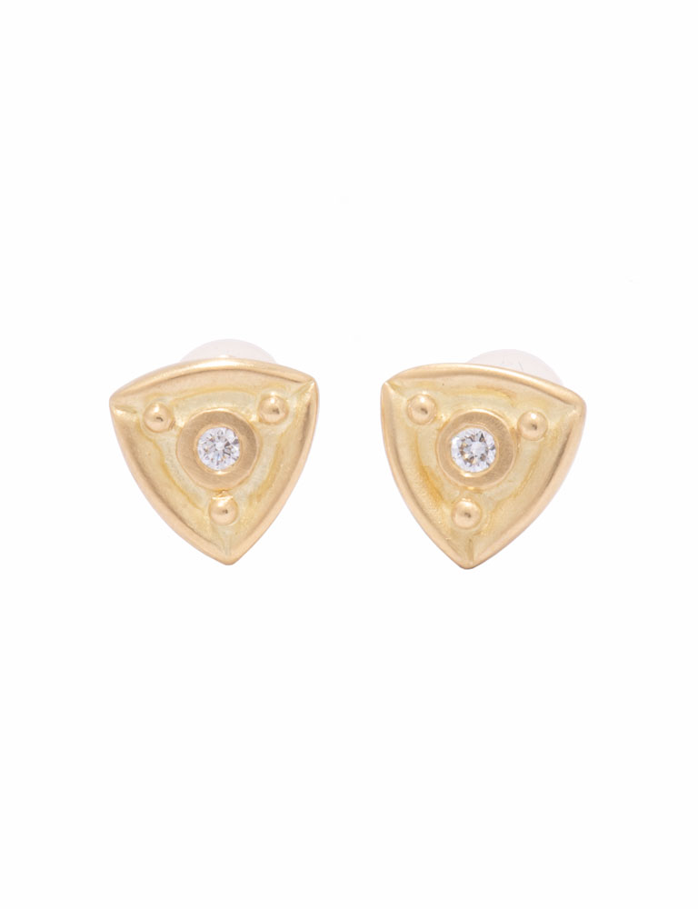 Diamond Triad Studs