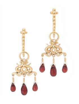Garnet Medusa Drops