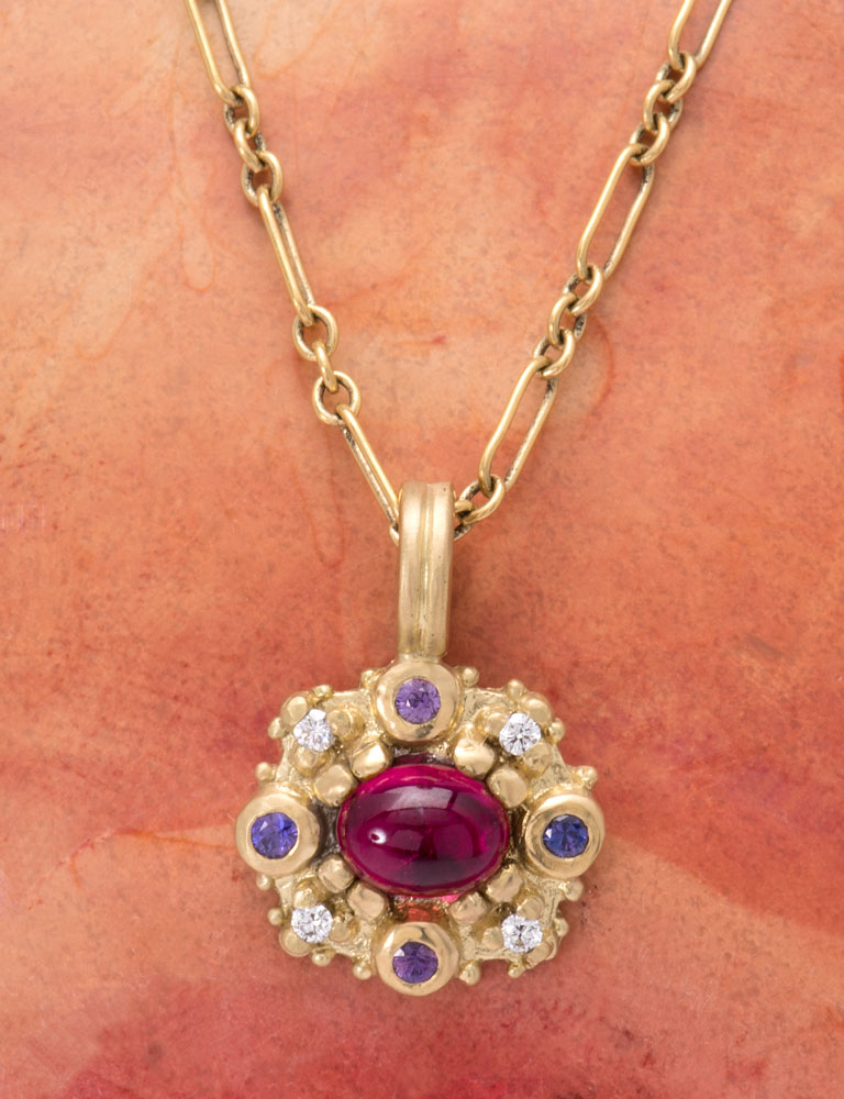 Pink Tourmaline Ophelia Pendant Pink Tourmaline Ophelia Pendant