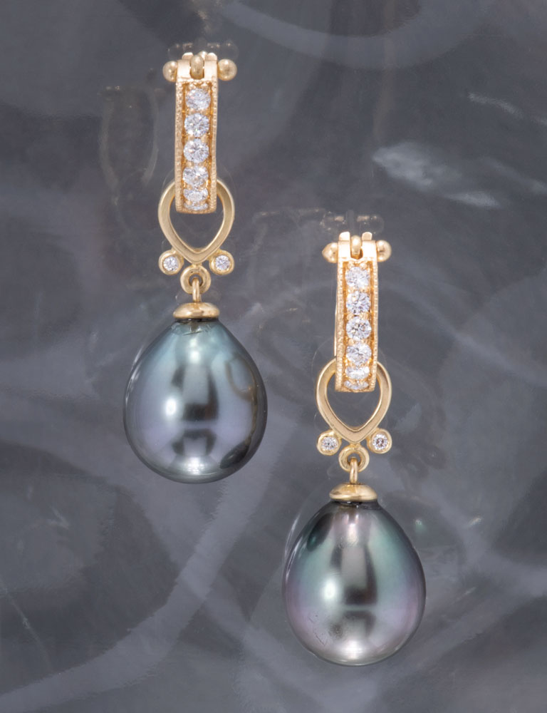 Anjou Top Tahitian Pearl Drops Anjou Top Tahitian Pearl Drops