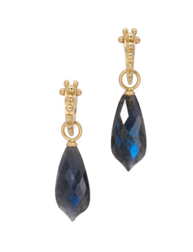 Faceted Labradorite Briolettes