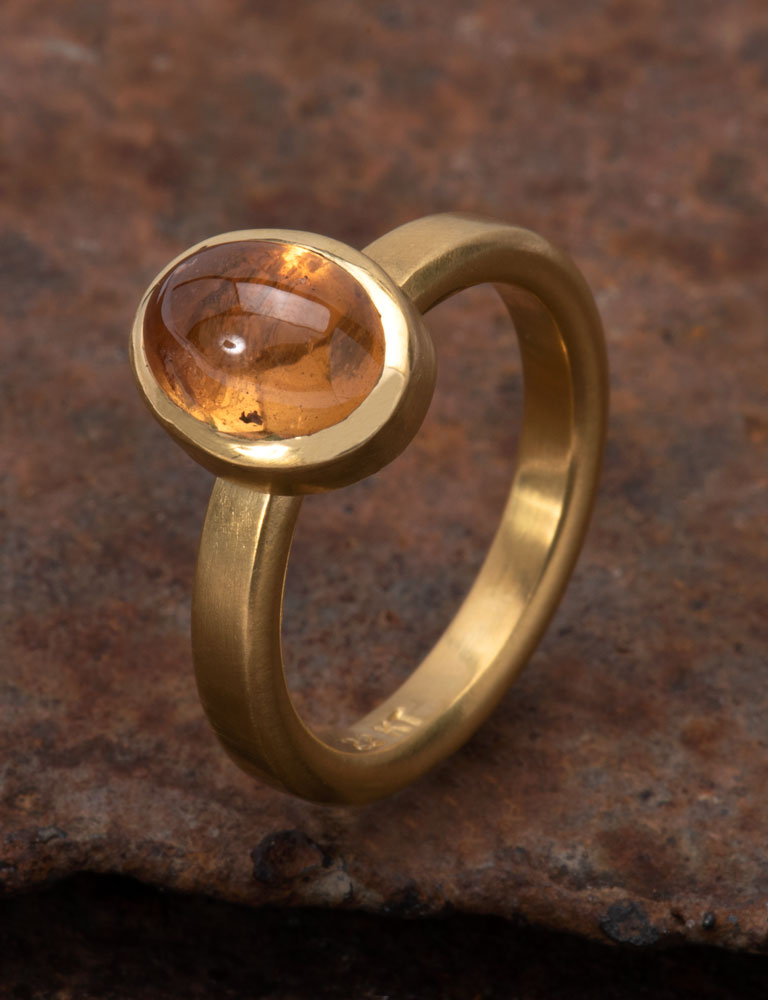 Golden Sapphire Be Mine Ring Golden Sapphire Be Mine Ring
