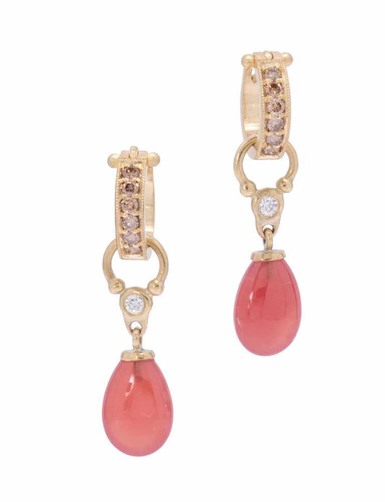 Rhodocrosite Horseshoe Drops Rhodocrosite Horseshoe Drops
