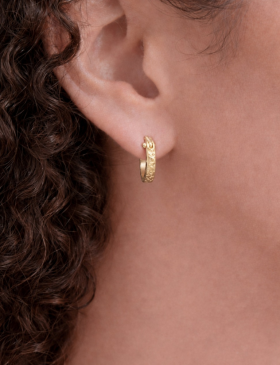 Large Pyrite Hoops