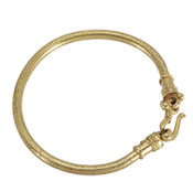 22kt Gold Cord Bracelet 43.2 gm. View 1