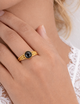 Black Diamond Meteora Ring