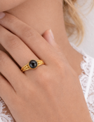 Black Diamond Meteora Ring View 2