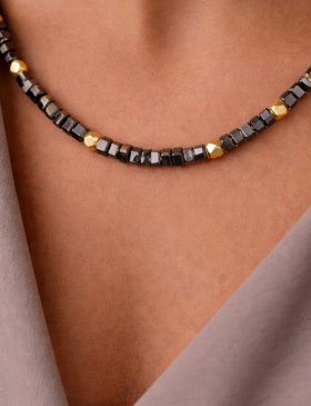Black Ice Diamond Necklace