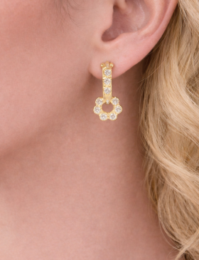 Diamond Flower Drops