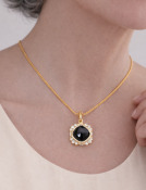 Blackstar Diamond Pendant View 2
