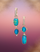 Hydrophane Opal Coventina Drops View 1