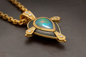 Opal Andromeda Multiverse Pendant View 4