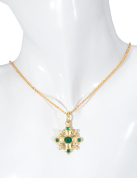Emerald Sophia's Cross