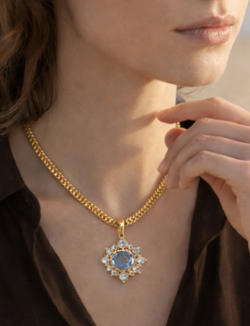 Moonstone Selene Pendant