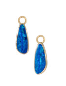 Cerulean Blue Australian Opal Drops View 1