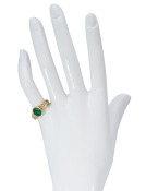 Emerald Perugia Ring View 1