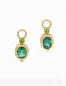 Indicolite Tourmaline Drops View 1