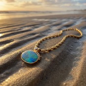 Azule Opal Pendant View 1