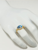 Moonstone Cabochon Ring View 2