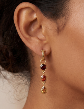 Multi-Stone Tiered Drops