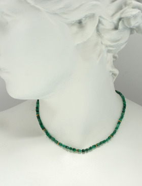 Emerald and 18 Karat Gold Necklace