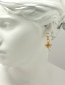 Aphrodite Drops with Cognac Diamonds View 2