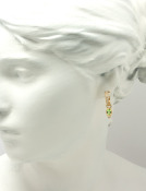 Peridot and Diamond Moondrops View 2