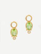 Peridot and Diamond Moondrops View 1