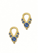 Sapphire with Sapphire Riviera Drops View 1