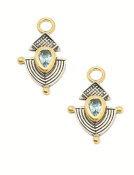 Siren Anchors with Aquamarine View 1