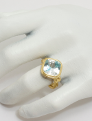 Iris Radiant Zircon Ring View 2