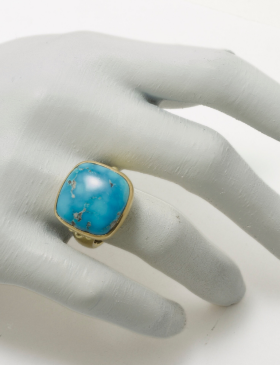 Cushion Kingman Ring